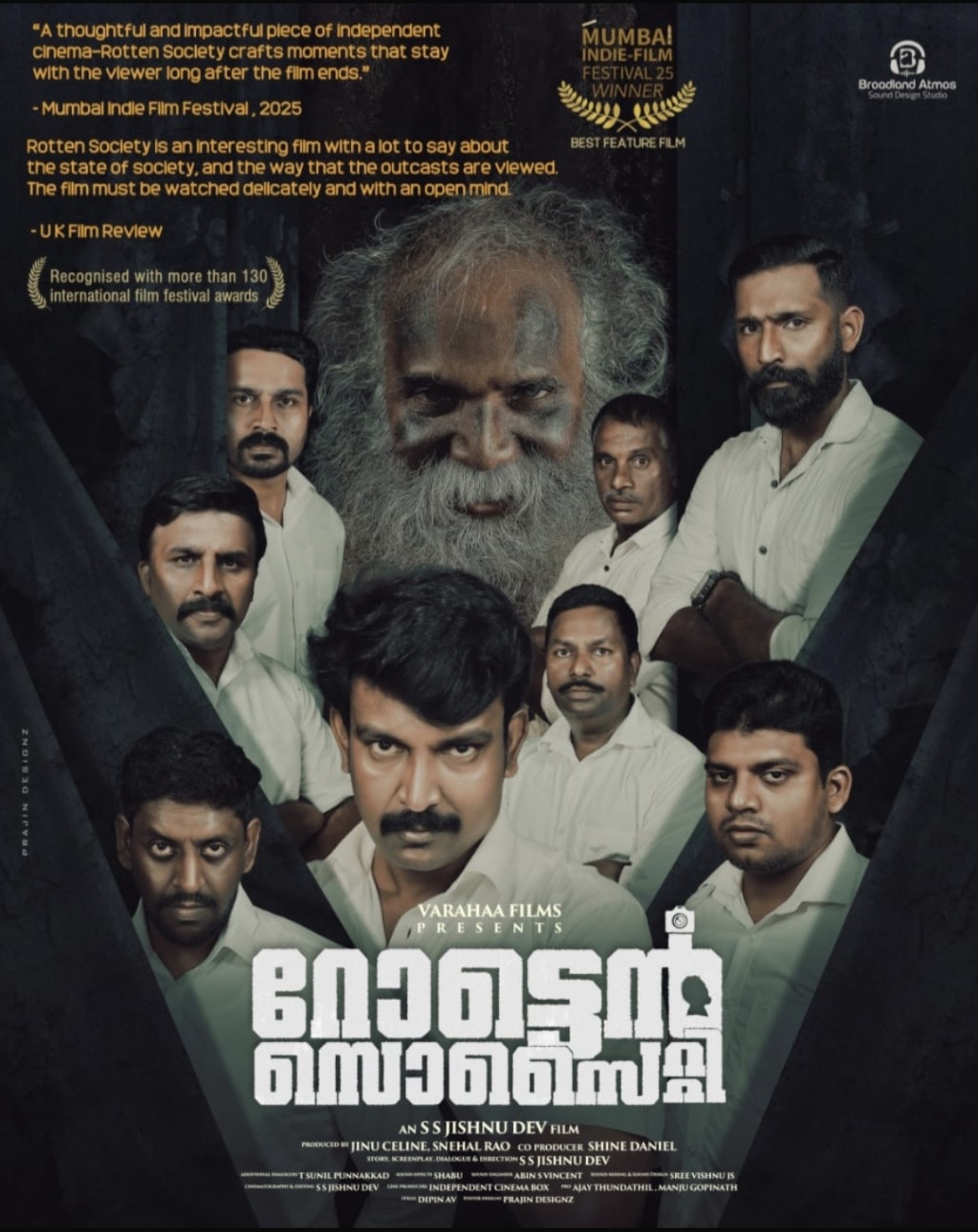 തലയുയർത്തി മലയാളം.  റോട്ടൻ സൊസൈറ്റി മുംബെ ചലച്ചിത്ര മേളയിലെ മികച്ച ചിത്രം .......