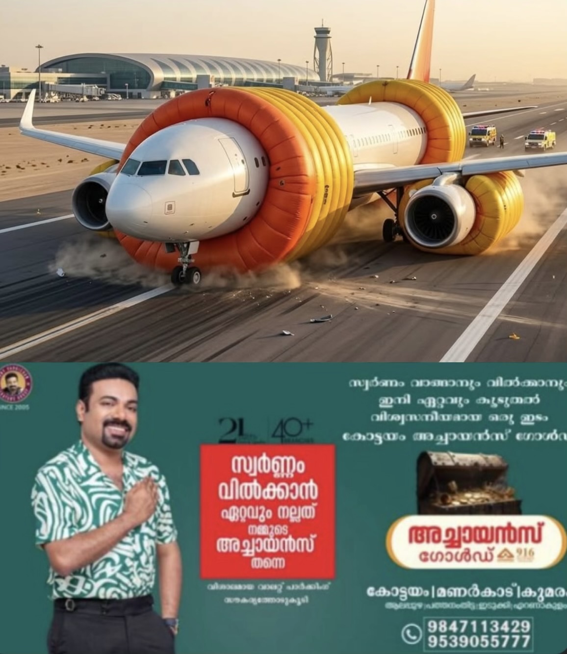 വിമാനാപകടങ്ങളിലെ ജീവഹാനി പരമാവധി കുറയ്ക്കുക എന്ന ലക്ഷ്യത്തോടെ ദുബായിലെ വിദ്യാർത്ഥികൾ മുന്നോട്ട് വച്ച നവീന ആശയം ശ്രദ്ധേയമാകുന്നു.