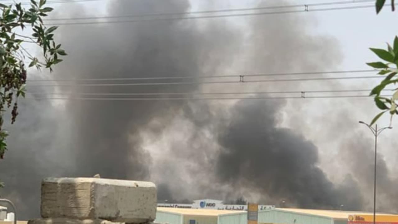 *ഷാർജയിലെ വ്യവസായ മേഖലയിൽ തീപിടിത്തം*