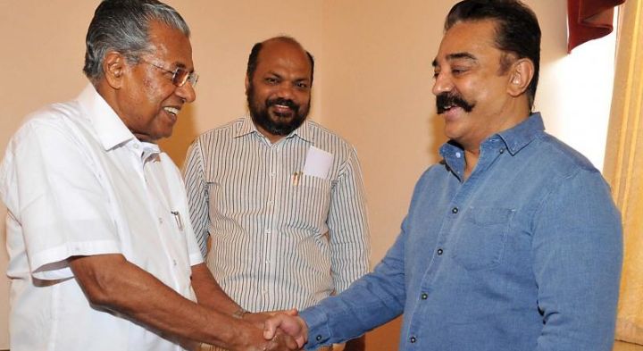 *ഭരണതുടർച്ച ആശംസിച്ച കമൽഹാസന് നന്ദി പറഞ്ഞ് പിണറായി വിജയൻ: 'നിങ്ങൾ കേരളത്തിന് അന്യനല്ല'*